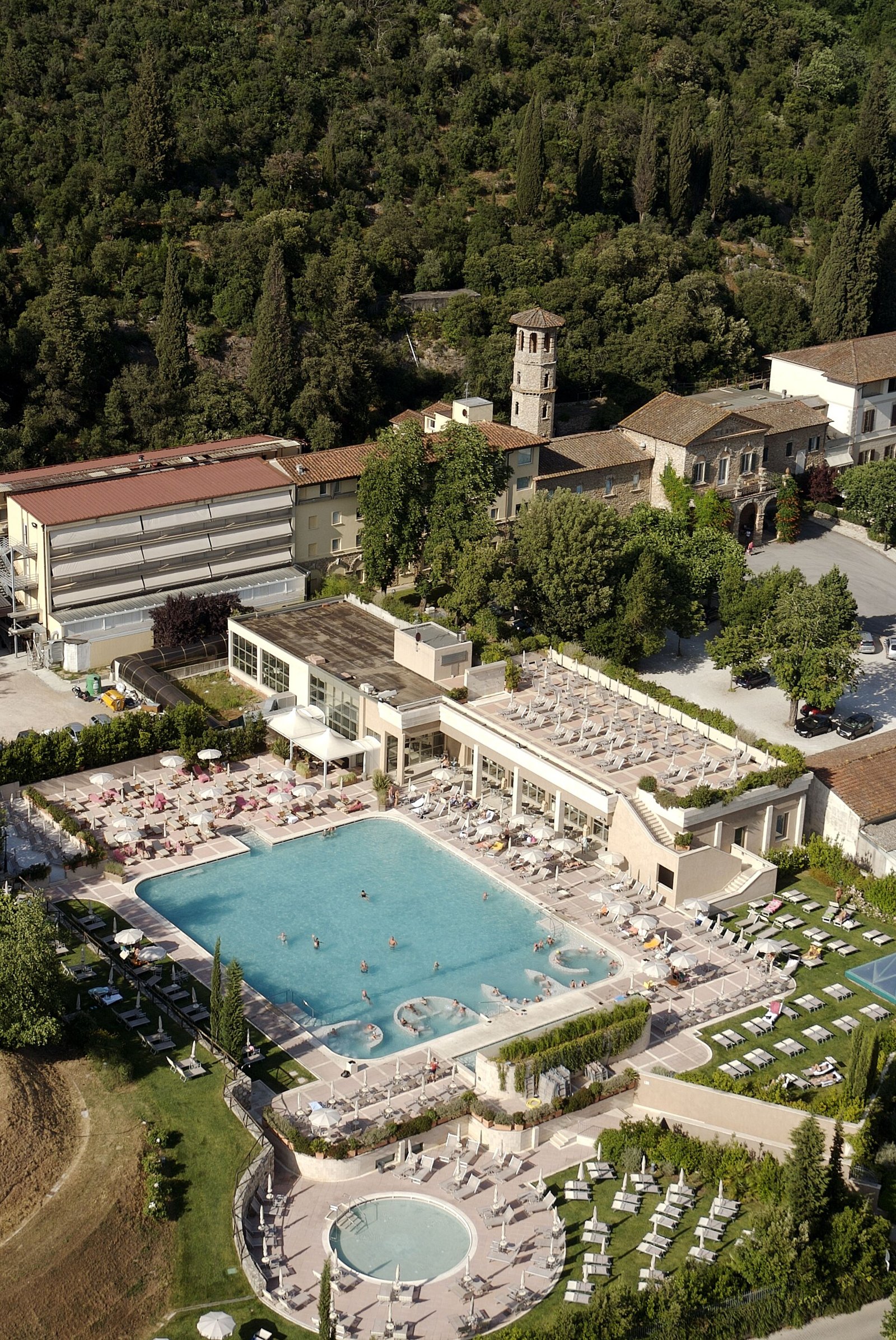 Piscina termale di Grotta Giusti