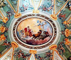 Villa Rospigliosi - original villa 01 cupola